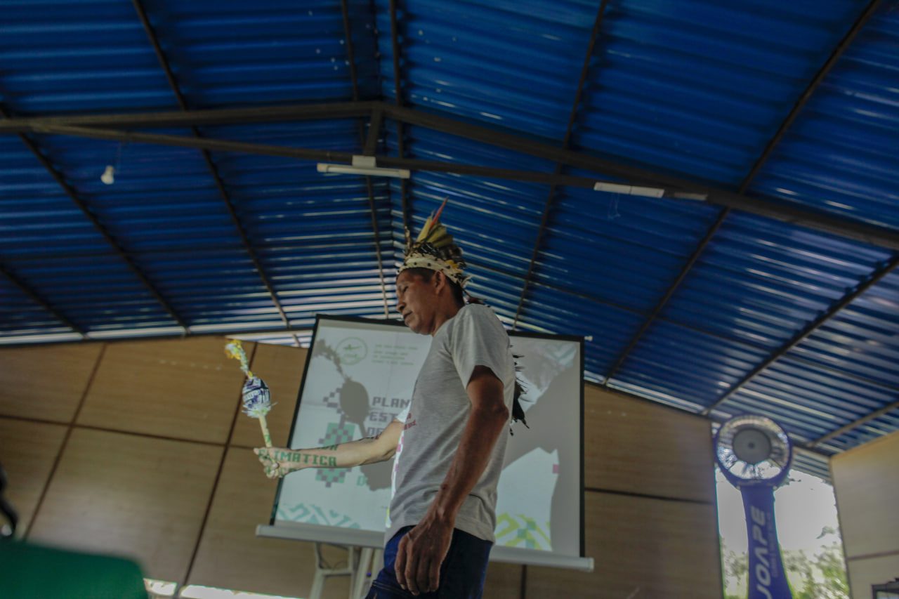 Abertura do planejamento feito pelo Centro de Medicina Indígena • Foto: Caio Mota