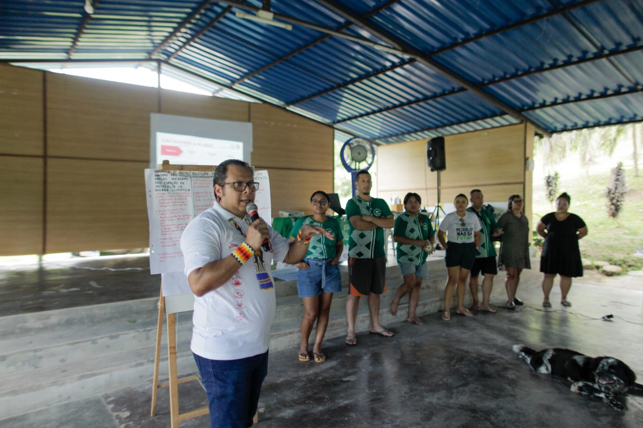Kleber Karipuna, coordenador executivo da APIB • Foto: Caio Mota