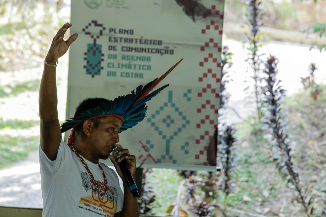 Nailson Wapichana, comunicador CIR • Foto: Caio Mota