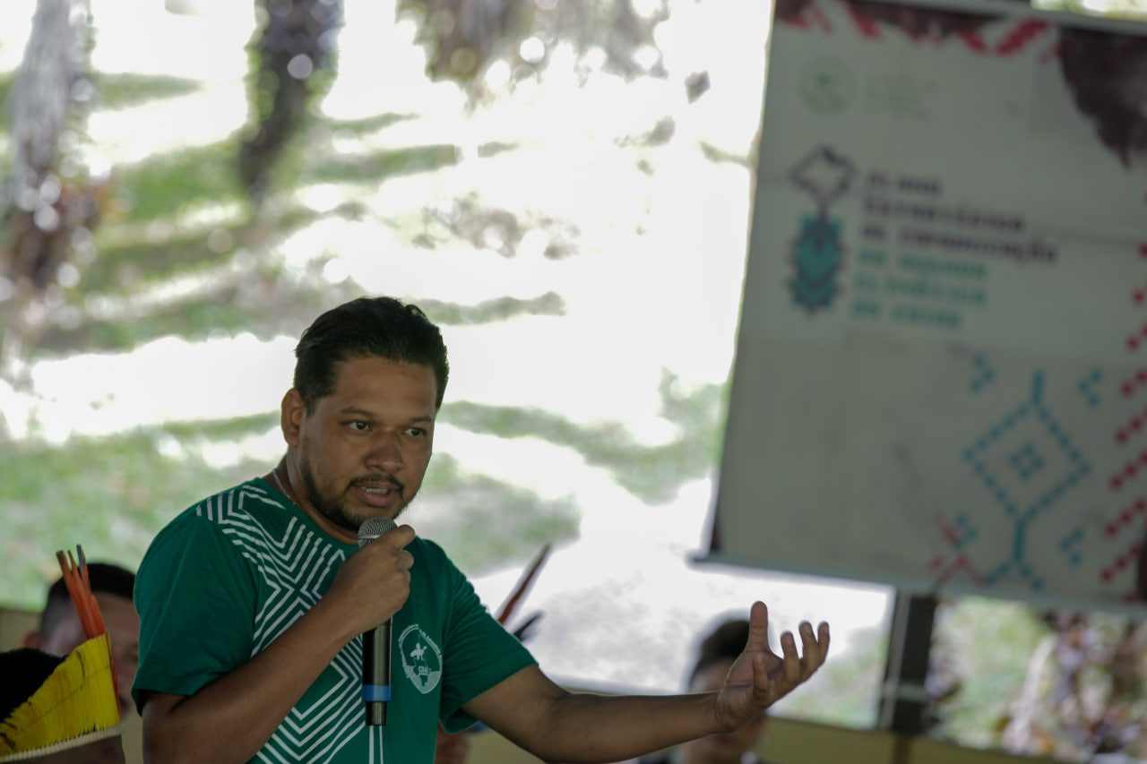 Vanicleisson Karajá, secretário executivo da Arpit • Foto: Caio Mota