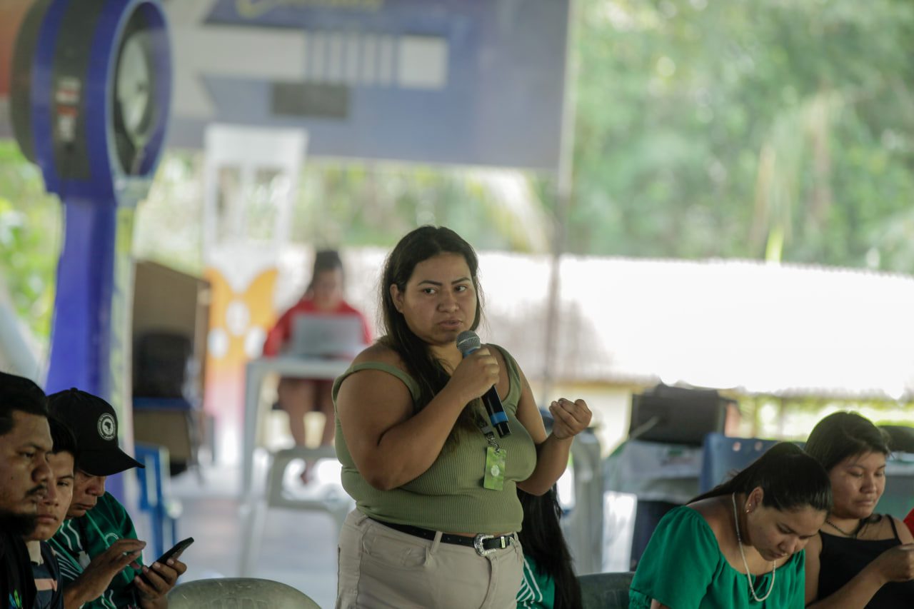 Luene Karipuna, coordenação Apoianp • Foto: Caio Mota